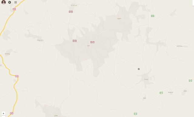 העיר יטא, הכפר אל-כרמיל ואזור המחסום